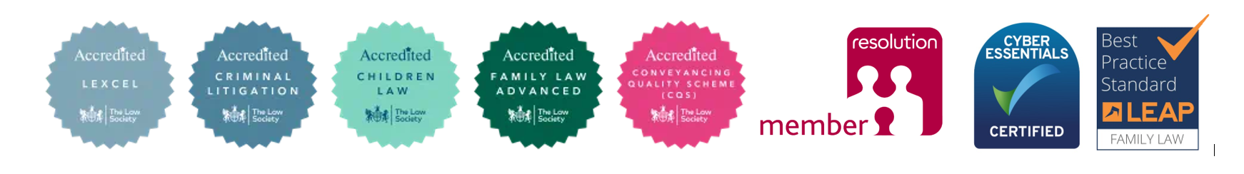 The Law Society Family Law Advanced Accredited logo